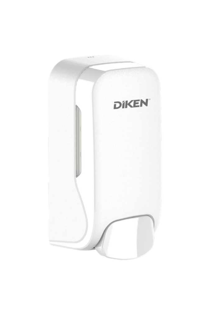 [100295.BLA-7] JABONERA MANUAL DIKEN 1.2L BLANCA 240M-B