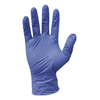 GUANTE NITRILO AZUL VIOLETA 1000 PZ S/POLVO #9 L