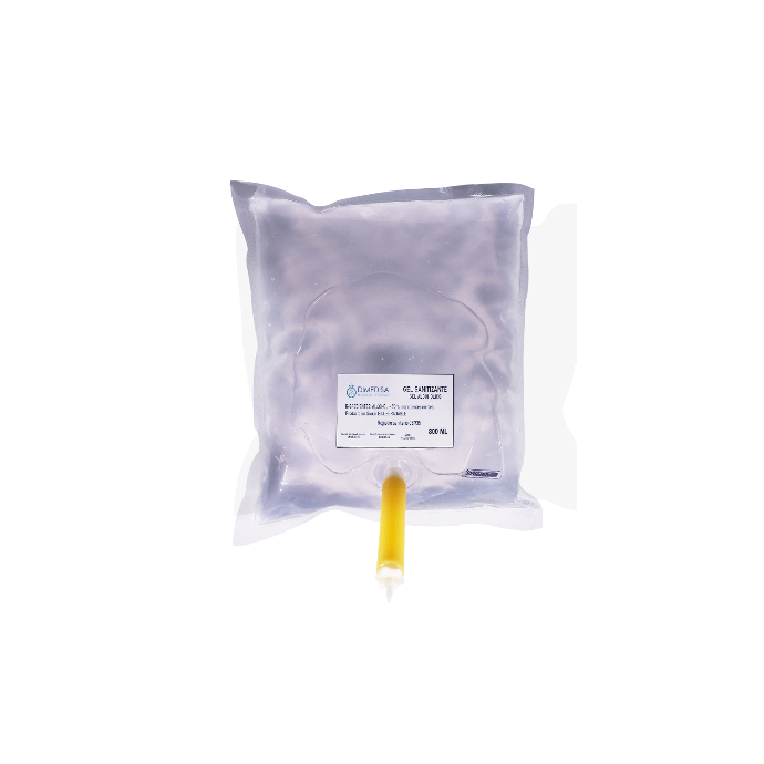 GEL  SANITIZANTE (CAJA 12 BOLSITAS 800 ML)