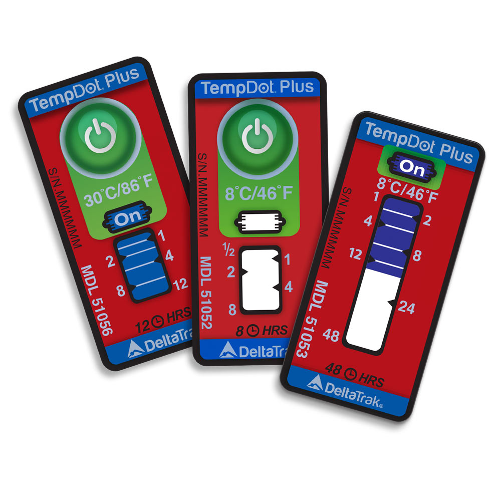 TEMPDOT ETIQUETA TERMICA DELTATRAK (144 UND)