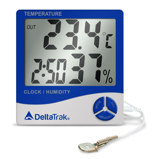 TERMO-HIGROMETRO PANTALLA JUMBO 13309 DELTATRAK